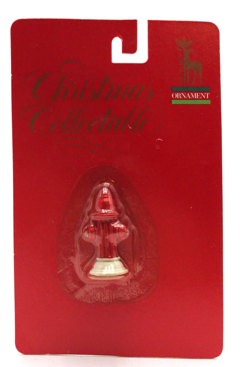 Santa's Best 97815 O Scale Fire Hydrant