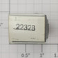 Lionel RS-2232B Tender Frame Underside Rubber Stamp #2232B