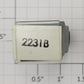Lionel RS-2231B Tender Frame Underside Rubber Stamp #2231B