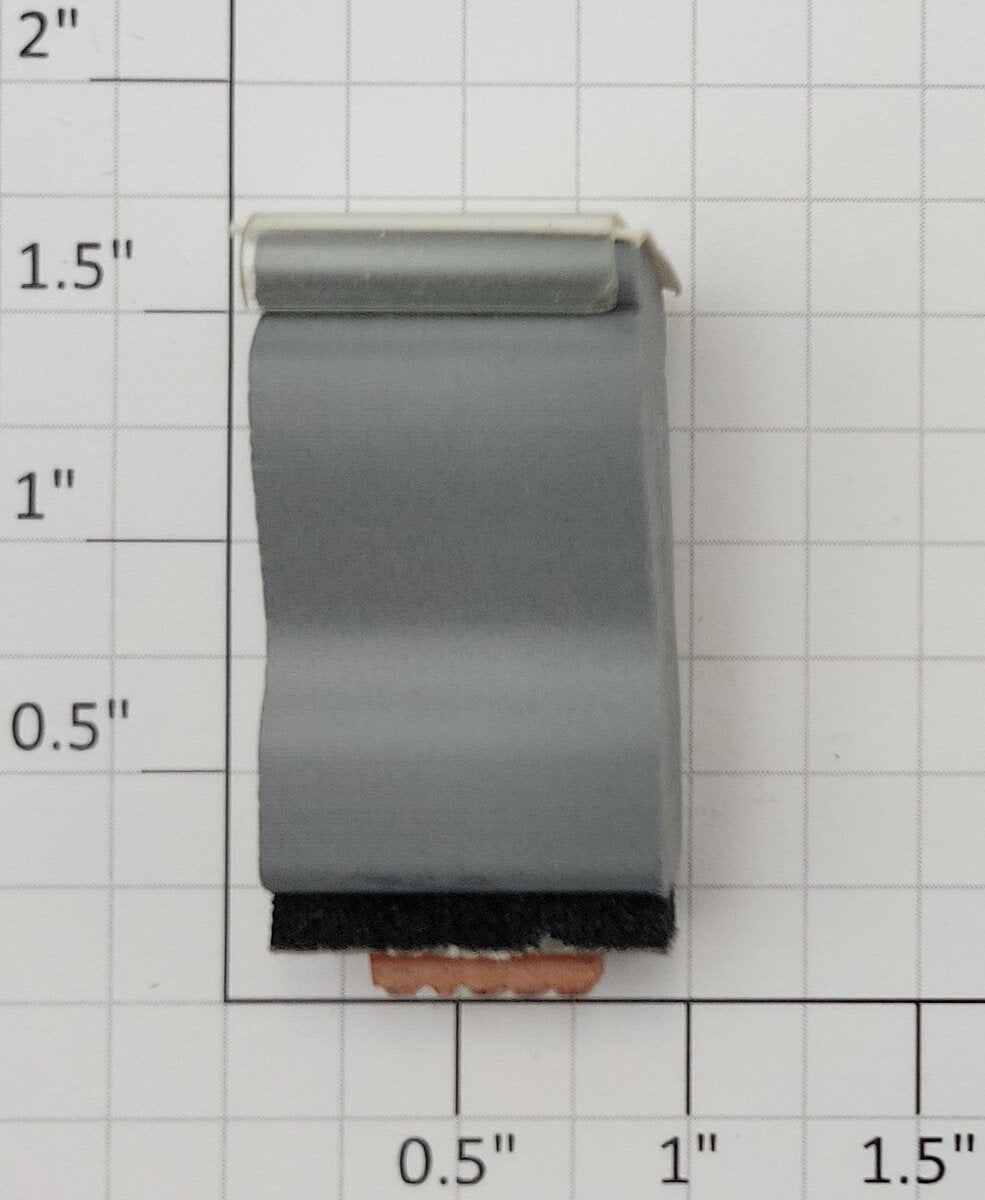 Lionel RS-2231B Tender Frame Underside Rubber Stamp #2231B