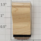 Lionel RS-2235T Tender Frame Underside Rubber Stamp #2235T
