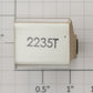 Lionel RS-2235T Tender Frame Underside Rubber Stamp #2235T