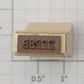 Lionel RS-2228B Tender Frame Underside Rubber Stamp #2228B