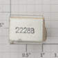 Lionel RS-2228B Tender Frame Underside Rubber Stamp #2228B