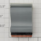 Lionel RS-2226W Tender Frame Underside Rubber Stamp #2226W