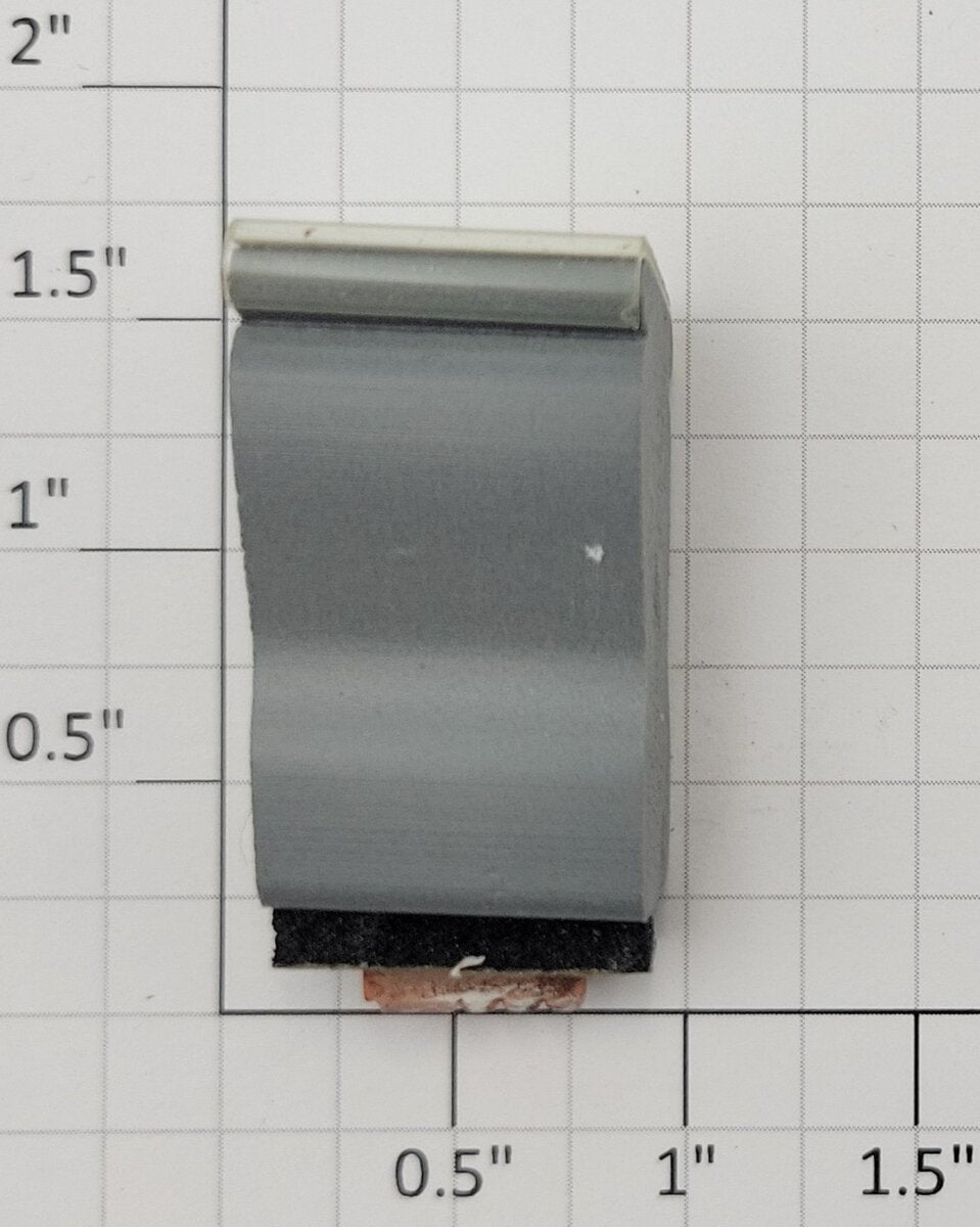 Lionel RS-2227T Tender Frame Underside Rubber Stamp #2227T