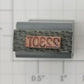 Lionel RS-2230T Tender Frame Underside Rubber Stamp #2230T