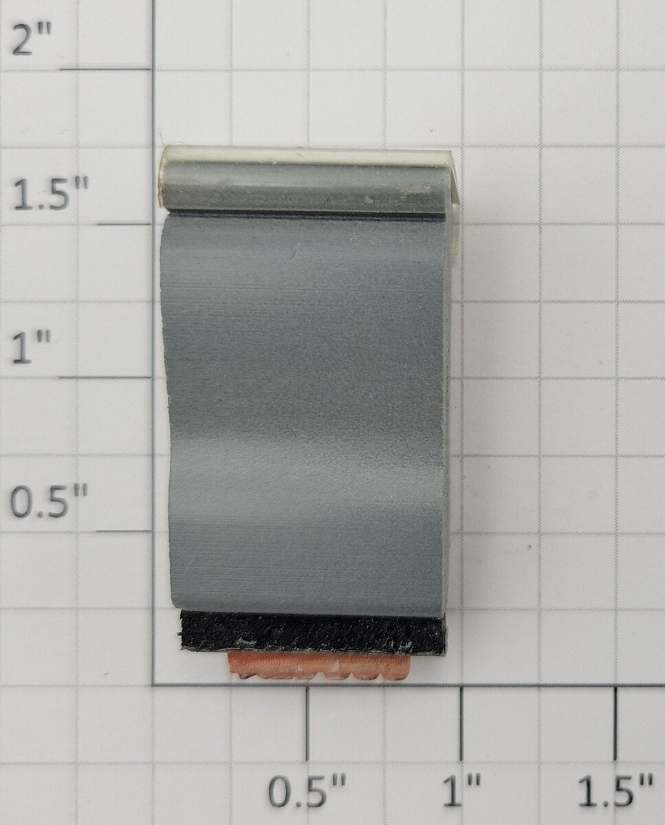Lionel RS-2225TX Tender Frame Underside Rubber Stamp #2225TX