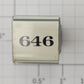 Lionel RS-646 Steam Locomotive Rubber Stamp #646