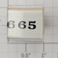 Lionel RS-665 Steam Locomotive Rubber Stamp #665
