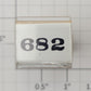Lionel RS-682 Steam Locomotive Rubber Stamp #682