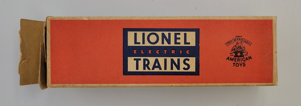 Lionel 6801-60 White and Brown Boat in Separate Sale Box