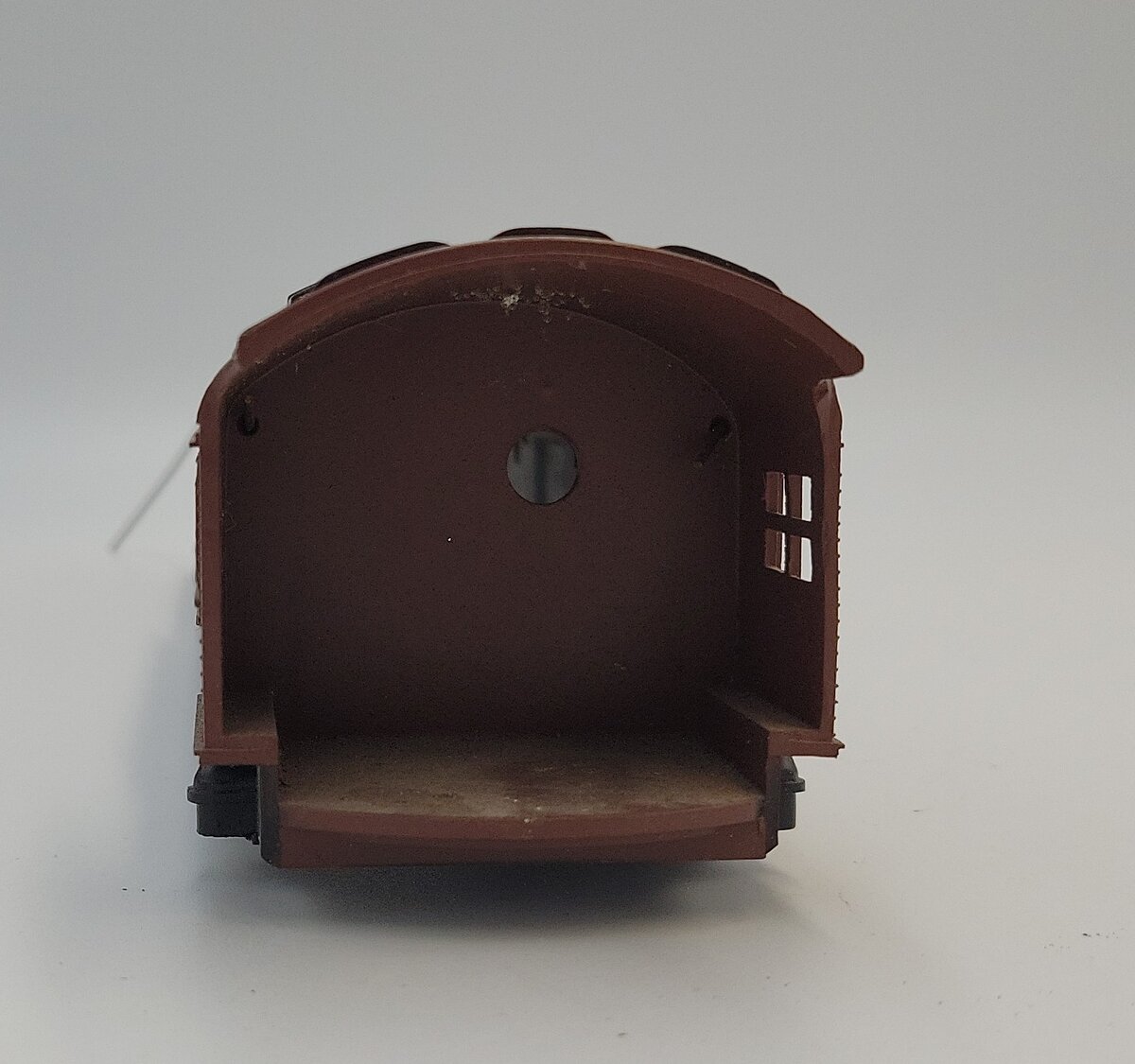 Lionel 8003-74 Repainted Berkshire Brown Steam Locomotive Shell w/o Boiler Front