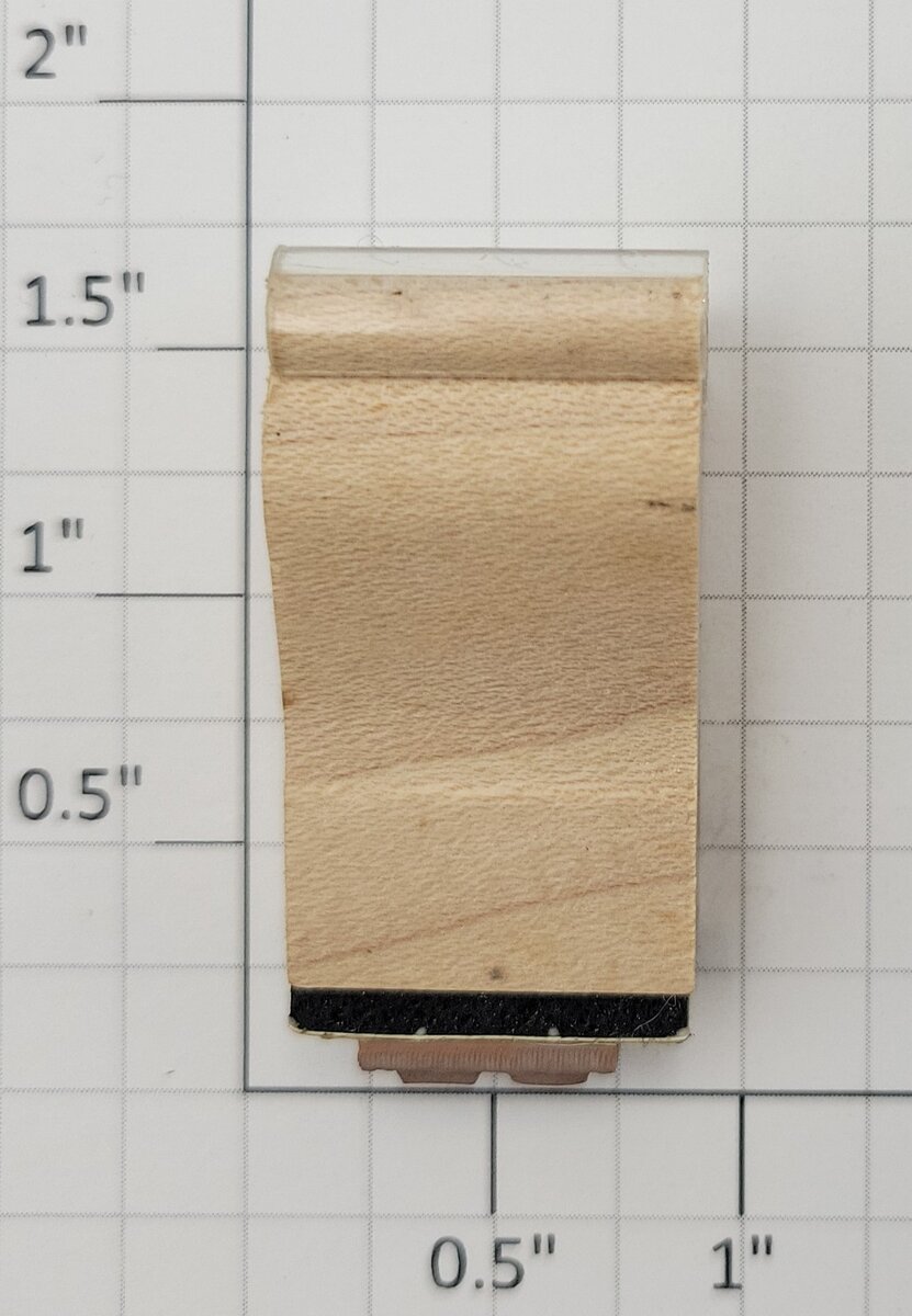 Lionel RS-35 Pullman Passenger Car Rubber Stamp #35