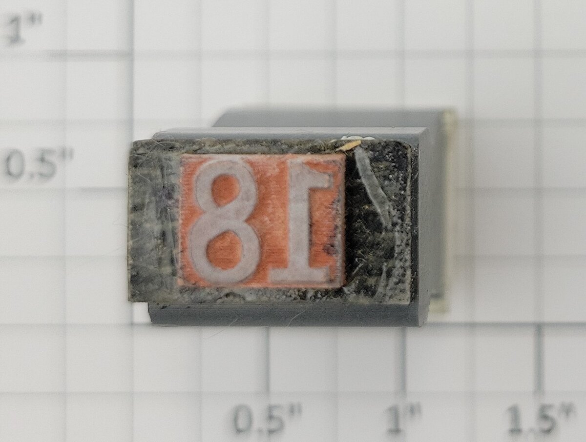 Lionel RS-18 Ballast / Gondola Car Rubber Stamp #18
