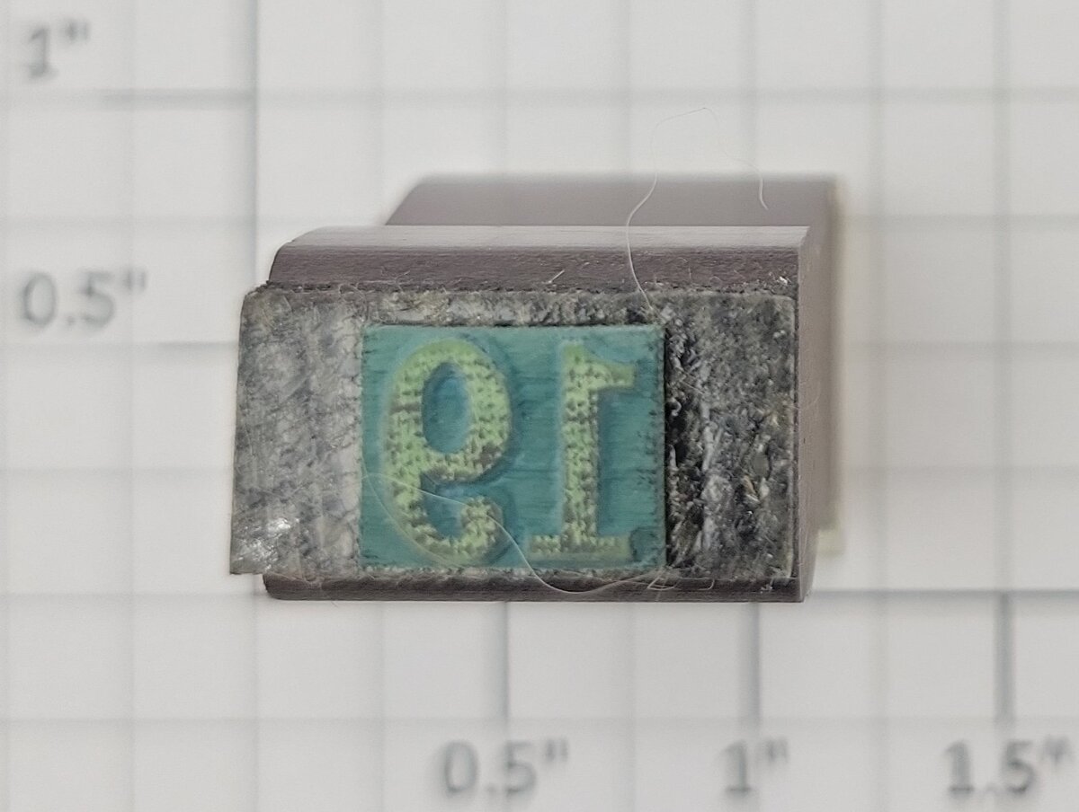 Lionel RS-19 Caboose Rubber Stamp #19