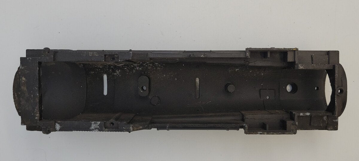 Lionel 646-3 Repainted Black Hudson 4-6-4 Steam Locomotive Shell