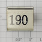 Lionel RS-190 Observation Car Rubber Stamp #190