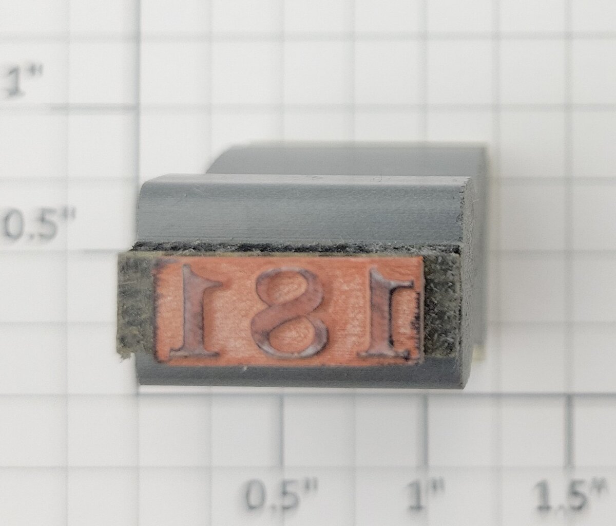 Lionel RS-181 Electric Locomotive Rubber Stamp #181