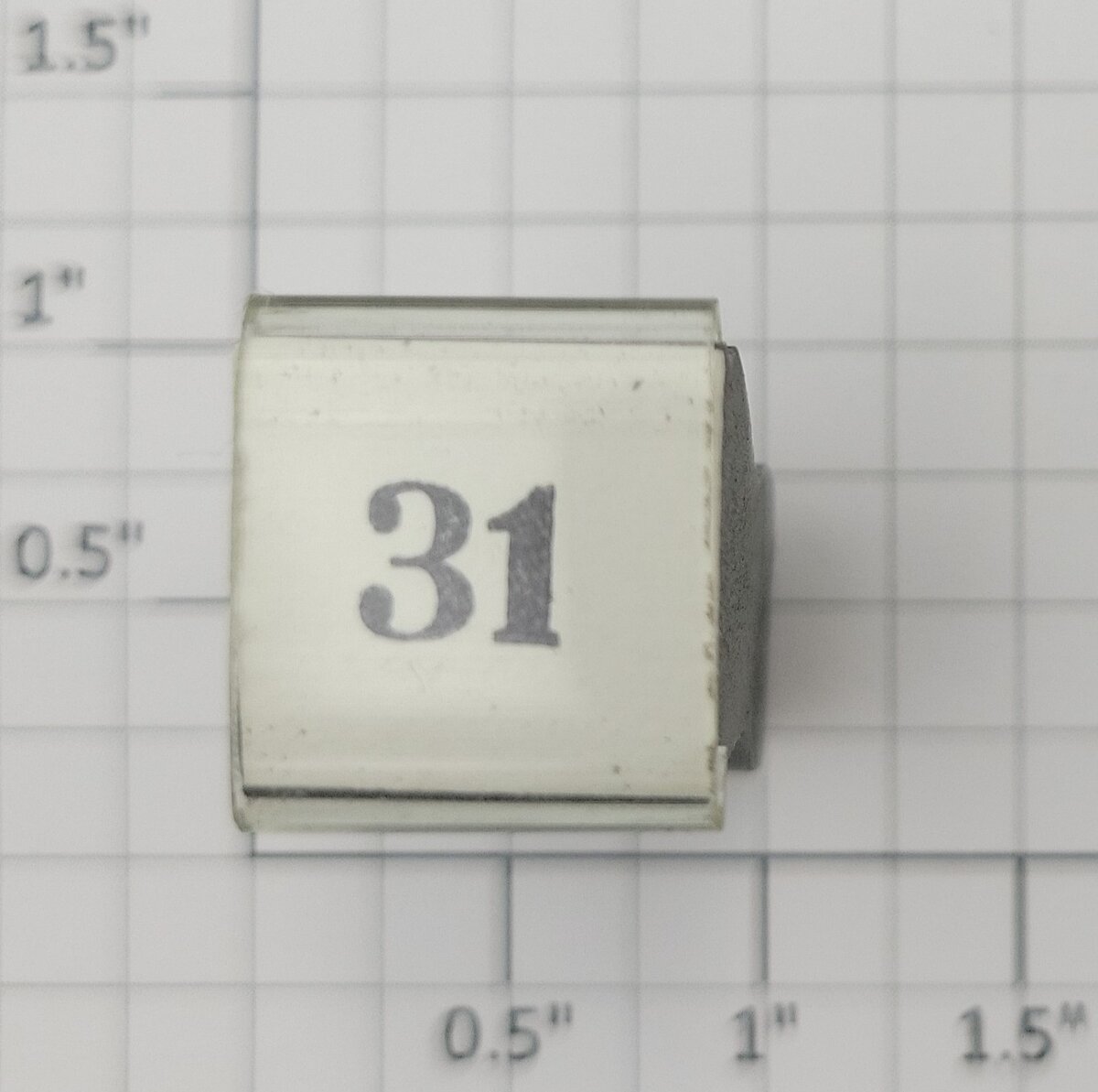Lionel RS-31 Pullman Car Rubber Stamp #31