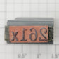 Lionel RS-261x Tender Frame Underside Rubber Stamp #261x