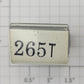 Lionel RS-265T Tender Frame Underside Rubber Stamp #265T