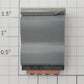 Lionel RS-265T Tender Frame Underside Rubber Stamp #265T