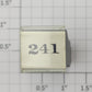 Lionel RS-241 Steam Locomotive Rubber Stamp #241