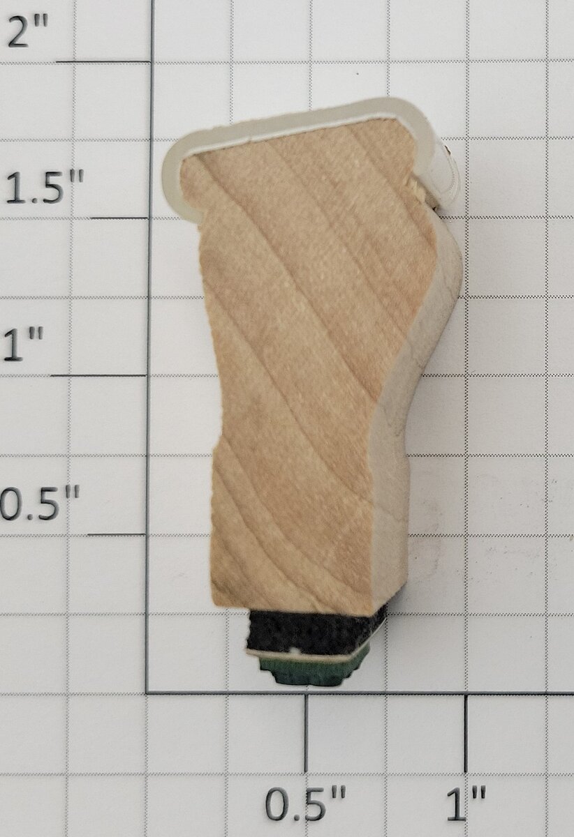 Lionel RS-338 Observation Car Rubber Stamp #338