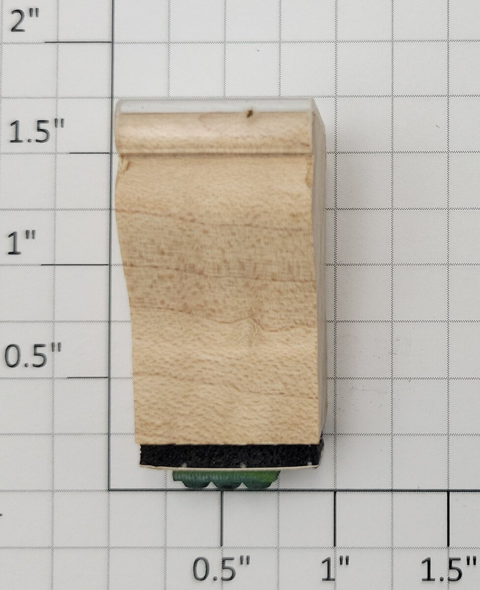 Lionel RS-338 Observation Car Rubber Stamp #338