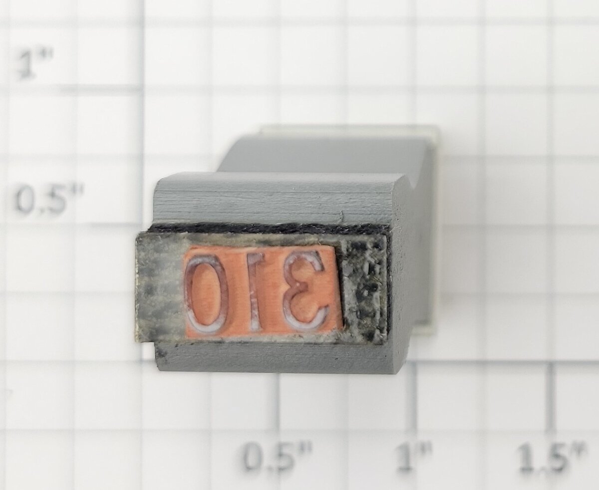 Lionel RS-310 Gondola Rubber Stamp #310