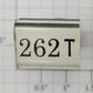 Lionel RS-262T Tender Frame Underside Rubber Stamp #262T