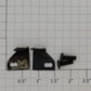 Lionel 2333-57/58 Right / Left Hand F3 Truck Side Frame Ladder Steps with Screws