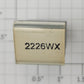 Lionel RS-2226WX Tender Frame Underside Rubber Stamp #2226WX