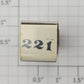 Lionel RS-221 Steam Locomotive Rubber Stamp #221