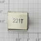 Lionel RS-221T Tender Frame Underside Rubber Stamp #221T