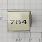 Lionel RS-784 Streamlined Observation Car Thin Font Rubber Stamp #784