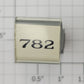 Lionel RS-782 Streamlined Combine Car Thin Font Rubber Stamp #782