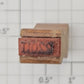 Lionel RS-2201T Tender Frame Underside Rubber Stamp #2201T