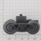AMT 104-2 4-Wheel Diecast Freight Coupler Truck without Coupler
