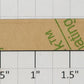 Lionel 440C-2 Large Self-Adhesive Nickel Made By Lionel Corp. Nameplate