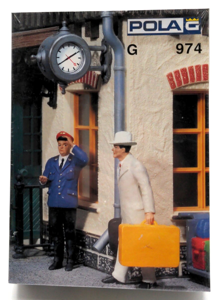 Pola 974 G Scale Real-Time Wall Hanging Clock