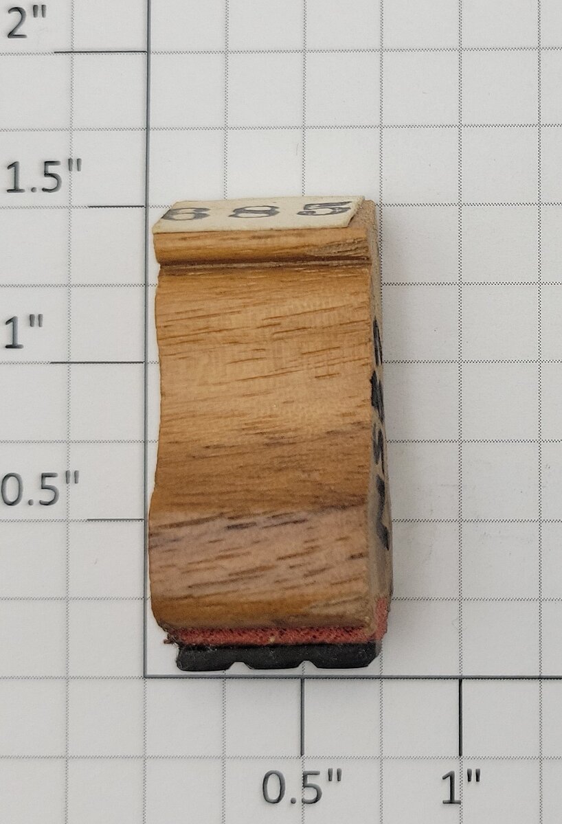 Lionel RS-685 Steam Locomotive Rubber Stamp #685