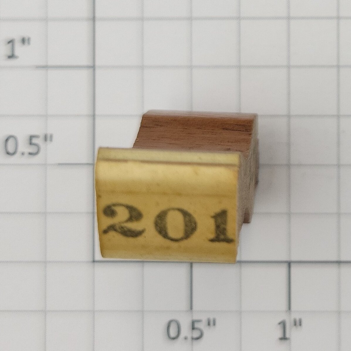 Lionel RS-201 Steam Switcher Locomotive Rubber Stamp #201