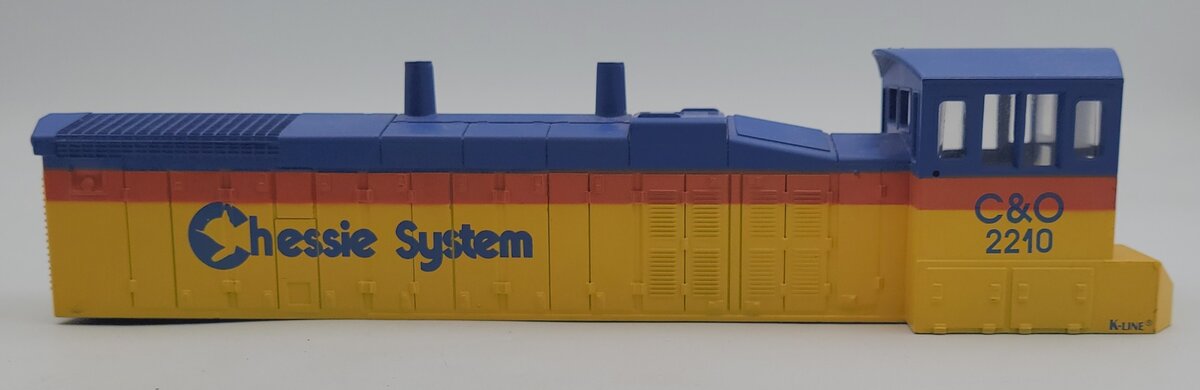 K-Line K2210-1 Chessie System C&O MP-15 Diesel Switcher Loco Body Shell #2210
