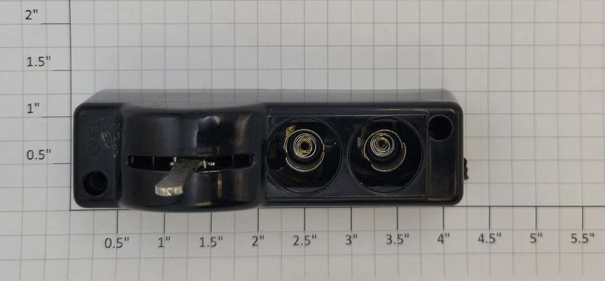 Lionel 5122-3 Black Bayonet Based Switch Controller without Bulbs & Wire