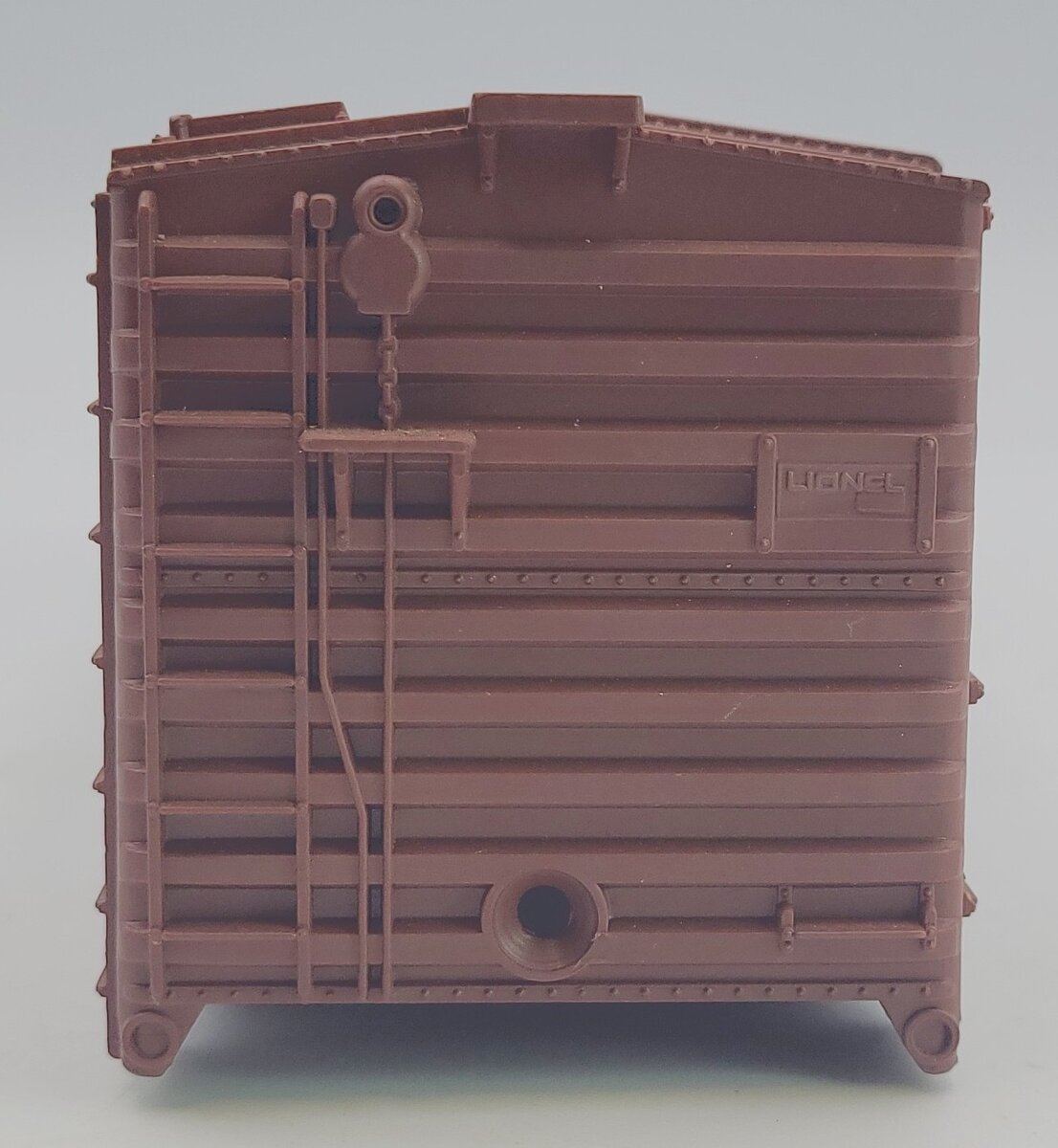 Lionel 19216-1 Brown Santa Fe Super Shock Control Boxcar Body Shell #19216