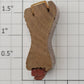 Lionel RS-2225W Tender Frame Underside Rubber Stamp #2225W