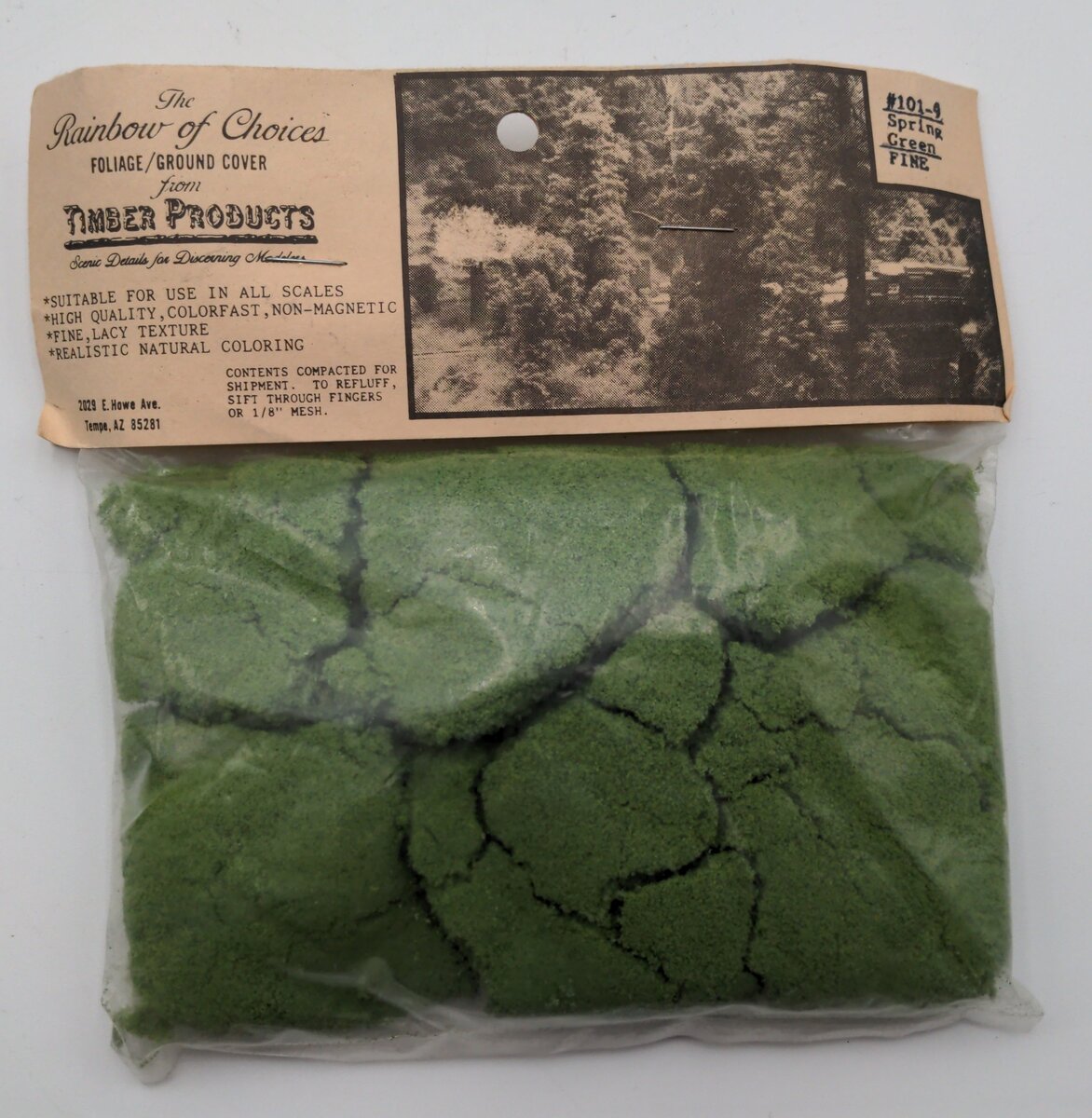 Timber Products 101-9 Spring Green Fine Ground Cover