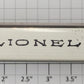 Lionel RS-TLL5 "The Lionel Lines" Broad-Foot Roman Serif Rubber Stamp